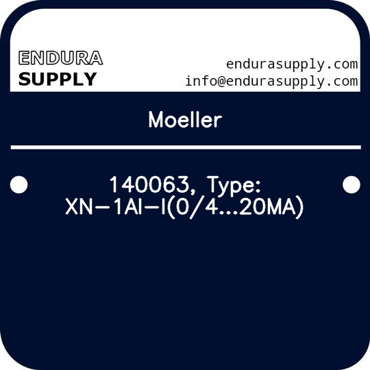 moeller-140063-type-xn-1ai-i0420ma