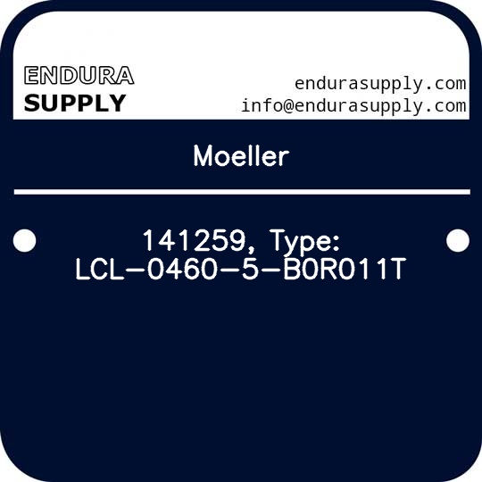 moeller-141259-type-lcl-0460-5-b0r011t