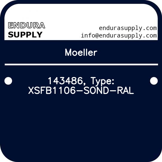 moeller-143486-type-xsfb1106-sond-ral