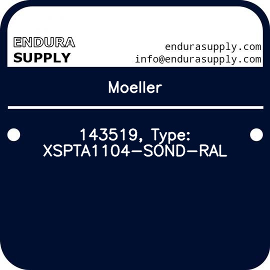 moeller-143519-type-xspta1104-sond-ral