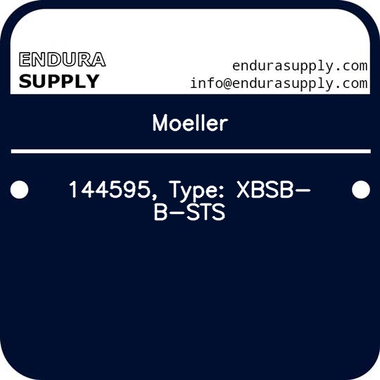 moeller-144595-type-xbsb-b-sts