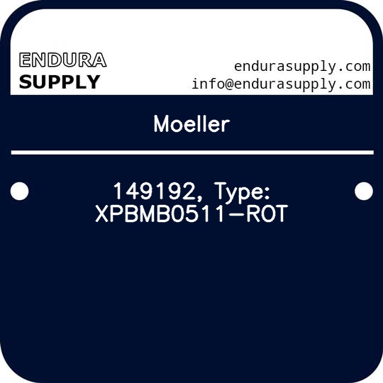 moeller-149192-type-xpbmb0511-rot