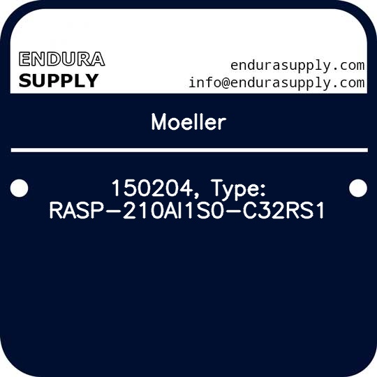 moeller-150204-type-rasp-210ai1s0-c32rs1