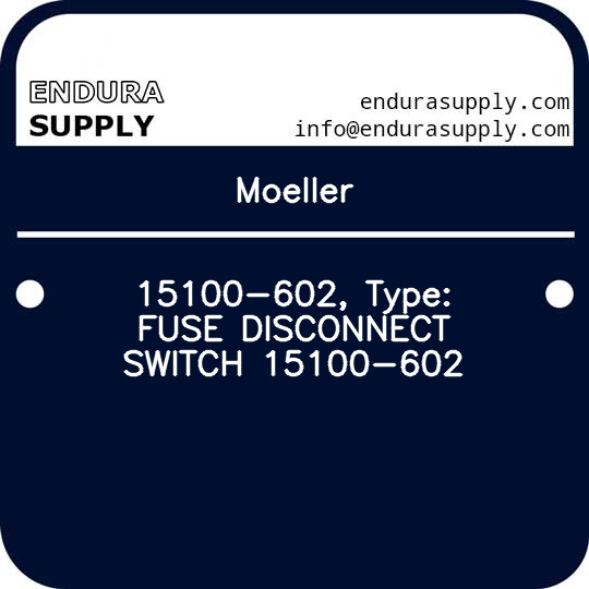 moeller-15100-602-type-fuse-disconnect-switch-15100-602