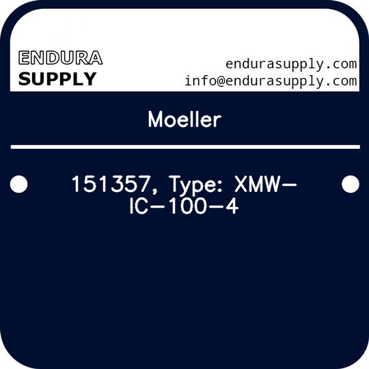 moeller-151357-type-xmw-ic-100-4