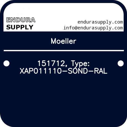 moeller-151712-type-xap011110-sond-ral