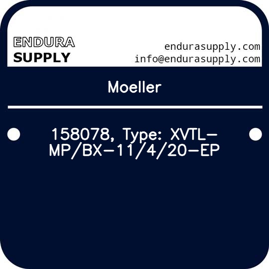 moeller-158078-type-xvtl-mpbx-11420-ep