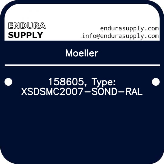 moeller-158605-type-xsdsmc2007-sond-ral