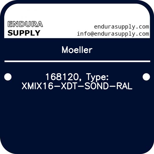 moeller-168120-type-xmix16-xdt-sond-ral
