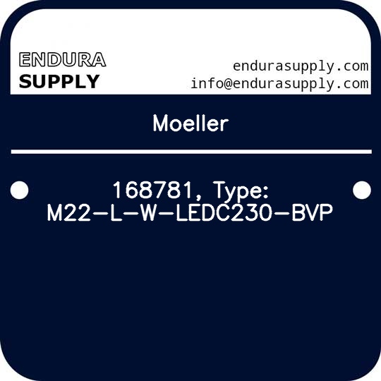 moeller-168781-type-m22-l-w-ledc230-bvp