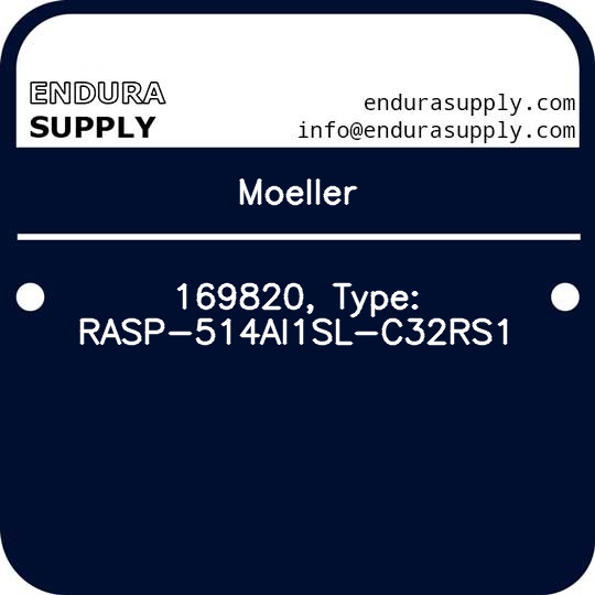 moeller-169820-type-rasp-514ai1sl-c32rs1