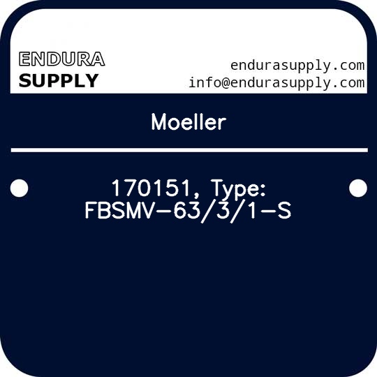 moeller-170151-type-fbsmv-6331-s