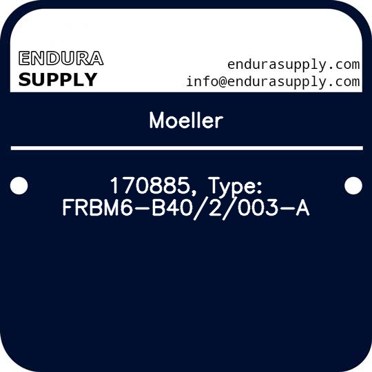 moeller-170885-type-frbm6-b402003-a