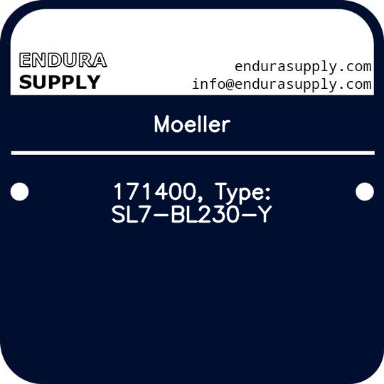 moeller-171400-type-sl7-bl230-y