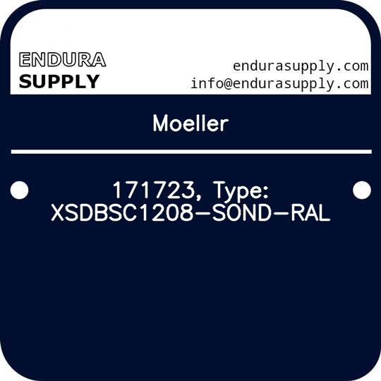 moeller-171723-type-xsdbsc1208-sond-ral