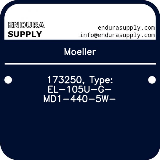 moeller-173250-type-el-105u-g-md1-440-5w