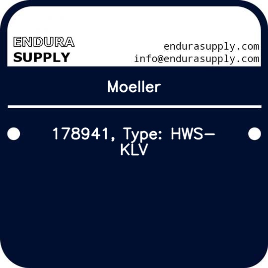 moeller-178941-type-hws-klv