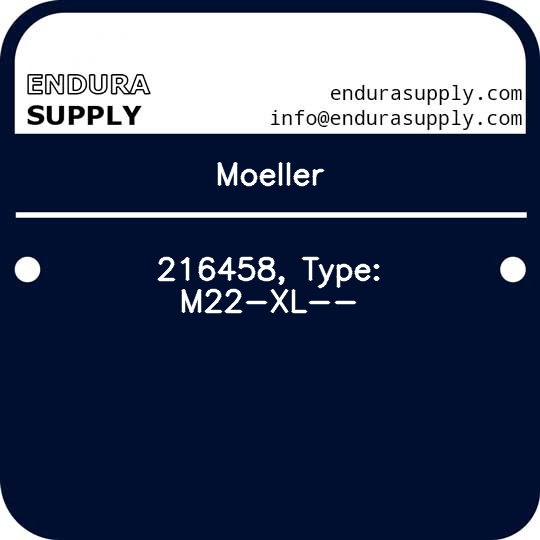 moeller-216458-type-m22-xl