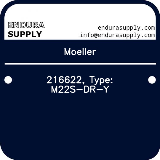 moeller-216622-type-m22s-dr-y