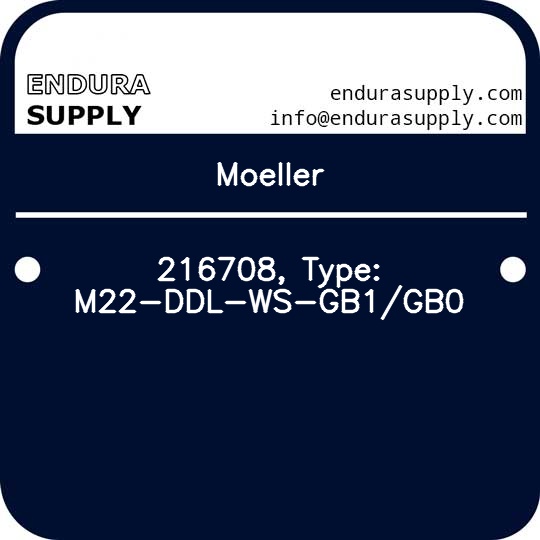 moeller-216708-type-m22-ddl-ws-gb1gb0