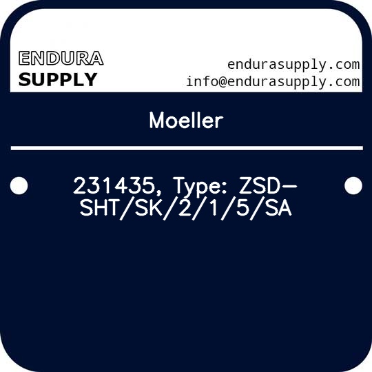 moeller-231435-type-zsd-shtsk215sa