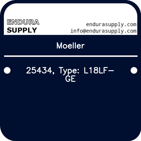 moeller-25434-type-l18lf-ge