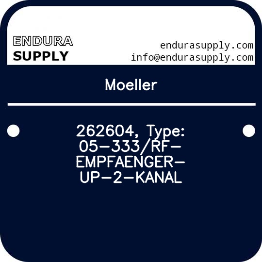 moeller-262604-type-05-333rf-empfaenger-up-2-kanal