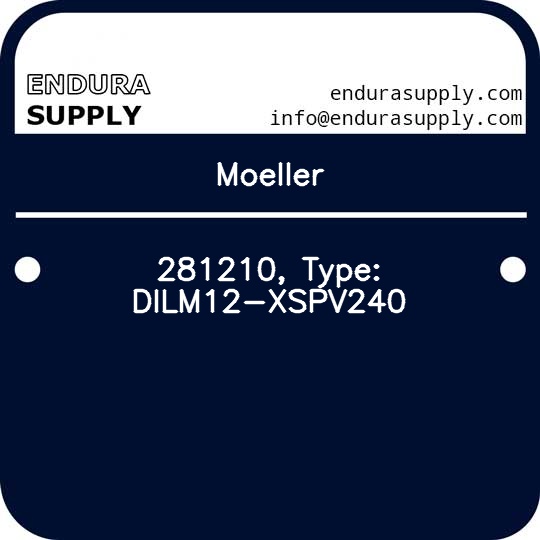 moeller-281210-type-dilm12-xspv240