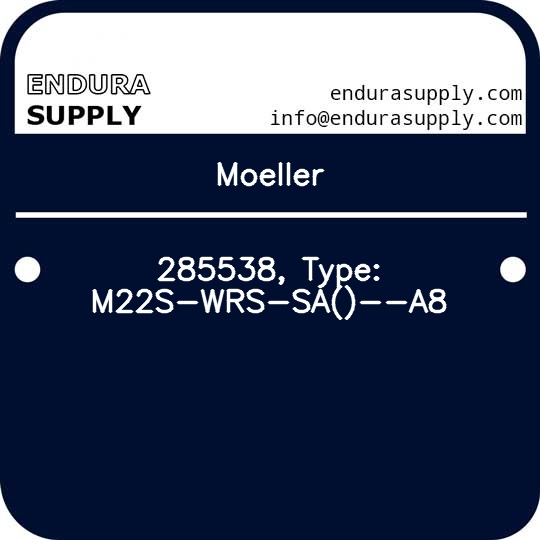 moeller-285538-type-m22s-wrs-sa-a8