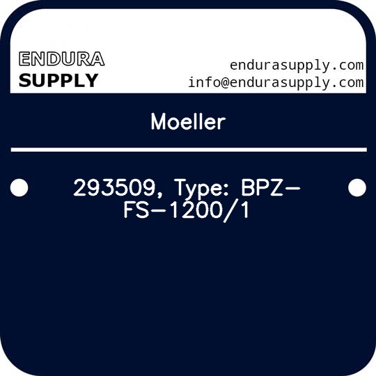 moeller-293509-type-bpz-fs-12001