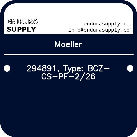 moeller-294891-type-bcz-cs-pf-226