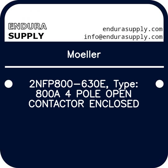moeller-2nfp800-630e-type-800a-4-pole-open-contactor-enclosed