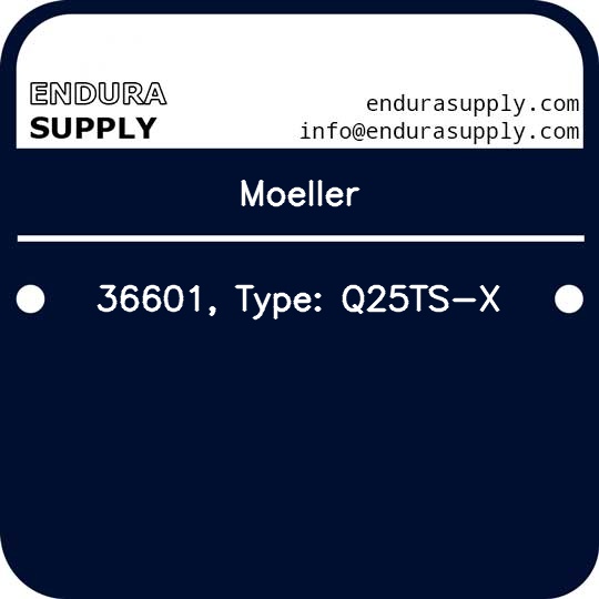moeller-36601-type-q25ts-x