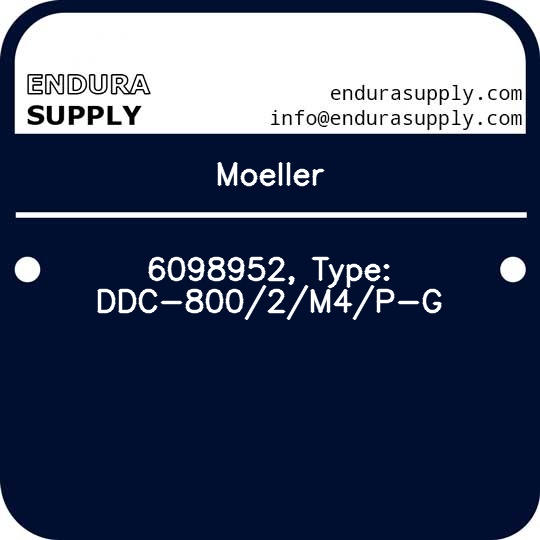 moeller-6098952-type-ddc-8002m4p-g