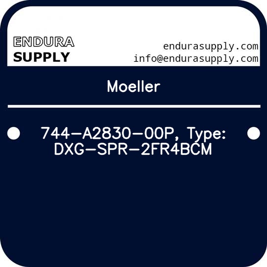 moeller-744-a2830-00p-type-dxg-spr-2fr4bcm