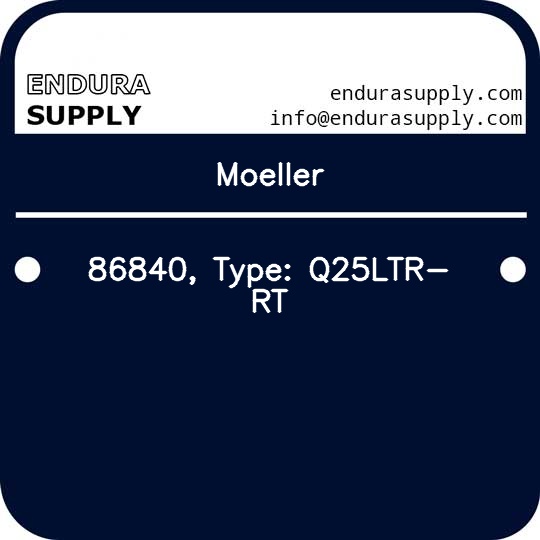 moeller-86840-type-q25ltr-rt