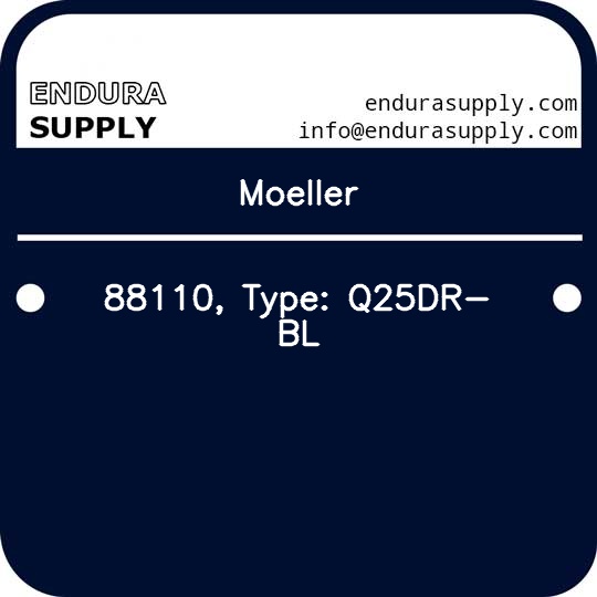 moeller-88110-type-q25dr-bl