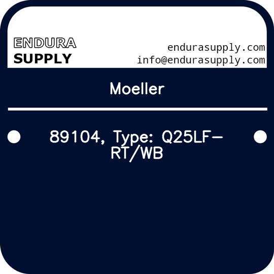 moeller-89104-type-q25lf-rtwb