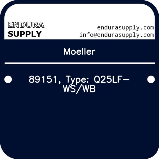 moeller-89151-type-q25lf-wswb