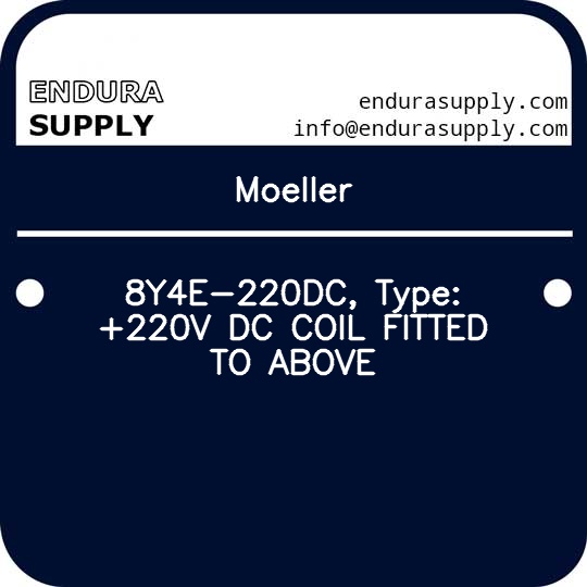 moeller-8y4e-220dc-type-220v-dc-coil-fitted-to-above
