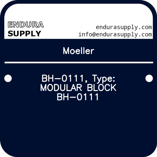 moeller-bh-0111-type-modular-block-bh-0111