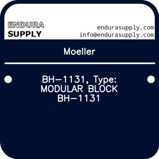 moeller-bh-1131-type-modular-block-bh-1131