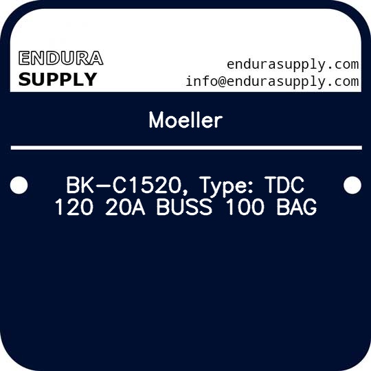 moeller-bk-c1520-type-tdc-120-20a-buss-100-bag