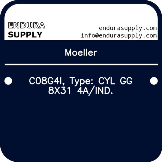 moeller-c08g4i-type-cyl-gg-8x31-4aind