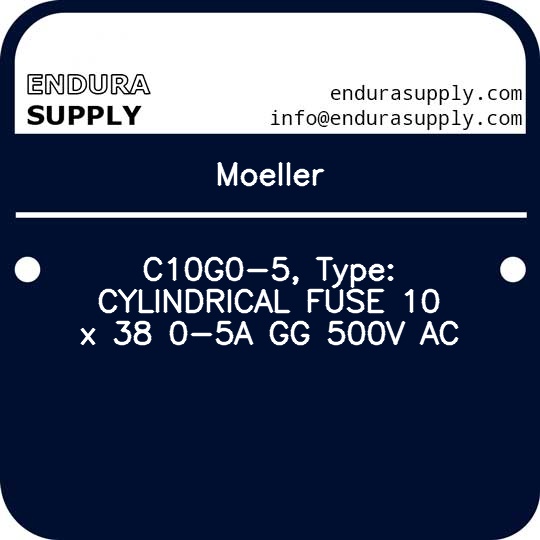 moeller-c10g0-5-type-cylindrical-fuse-10-x-38-0-5a-gg-500v-ac