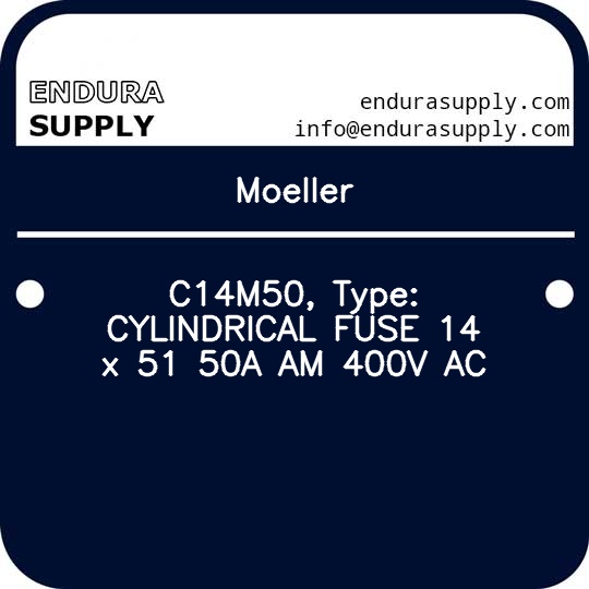moeller-c14m50-type-cylindrical-fuse-14-x-51-50a-am-400v-ac