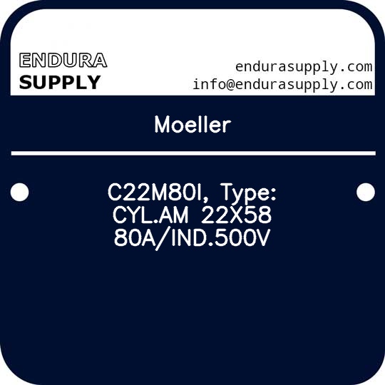moeller-c22m80i-type-cylam-22x58-80aind500v