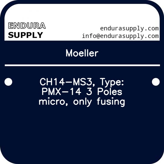 moeller-ch14-ms3-type-pmx-14-3-poles-micro-only-fusing