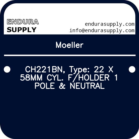 moeller-ch221bn-type-22-x-58mm-cyl-fholder-1-pole-neutral