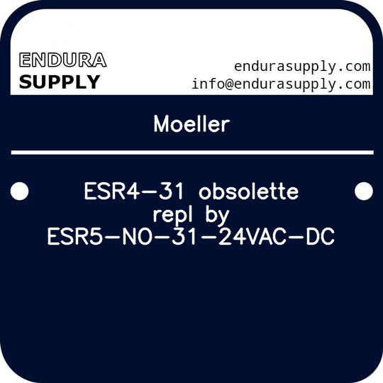 moeller-esr4-31-obsolette-repl-by-esr5-no-31-24vac-dc